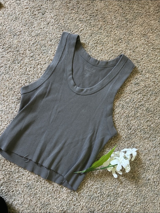 Brandy Melville Tops - Brandy Melville Gray Tank